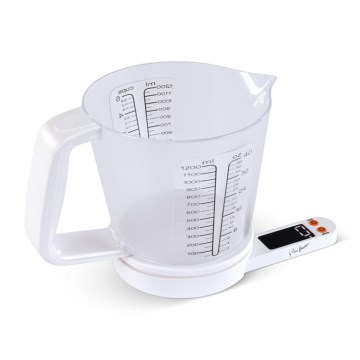 Lamart - Digitalna kuhinjska vaga sa mericom 2xAAA bela
