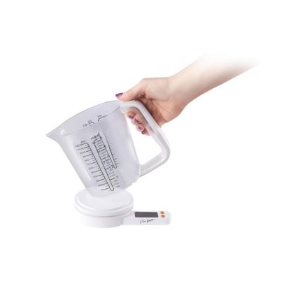 Lamart - Digitalna kuhinjska vaga sa mericom 2xAAA bela