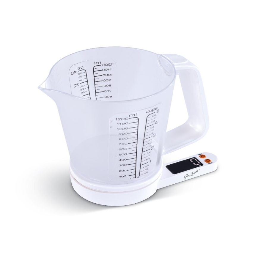 Lamart - Digitalna kuhinjska vaga sa mericom 2xAAA bela