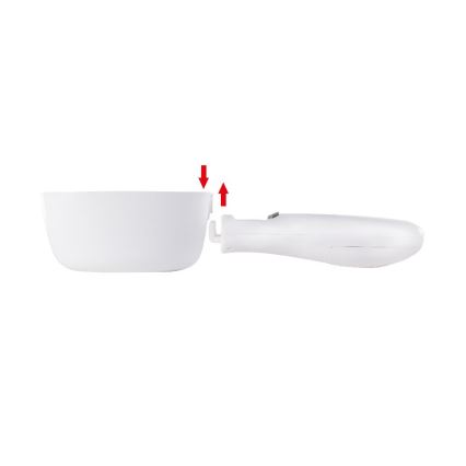 Lamart - Kašike za merenje sa LCD displejem 2xAAA bele