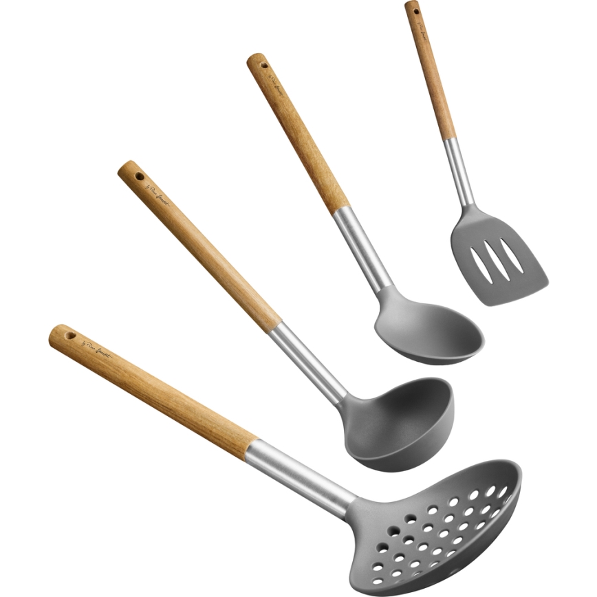 Lamart - Set kuhinjskog pribora, 4 kom, od akacije