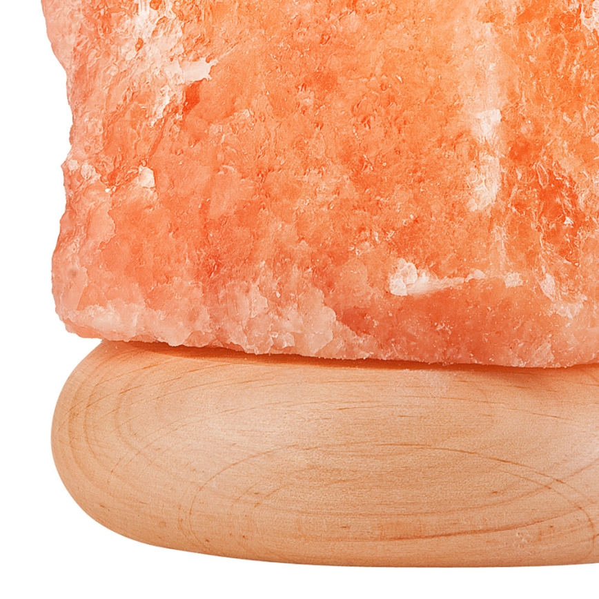 Lampa od soli SALLY 1xE14/25W/230V, postolje od johe, 3,5 kg