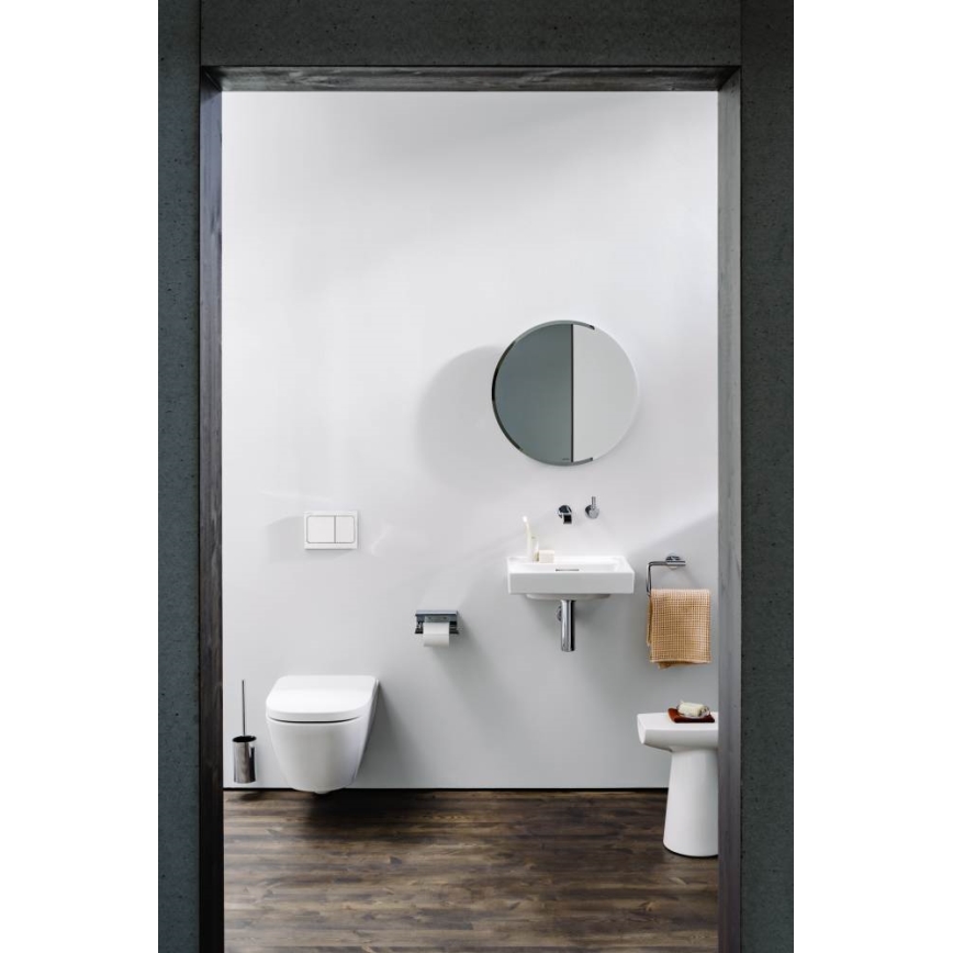 LAUFEN H3840610040001 - Zidna WC četka NIARA, sjajni hrom