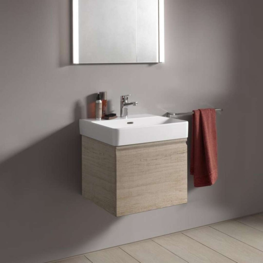 LAUFEN H4833720964791 - Kupatilski ormarić za umivaonik PRO 57 cm, hrast