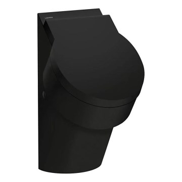 LAUFEN H8402817160001 - Pisuar sa otvorima za poklopac VAL zadnji dovod, zadnji odvod keramika/mat crna