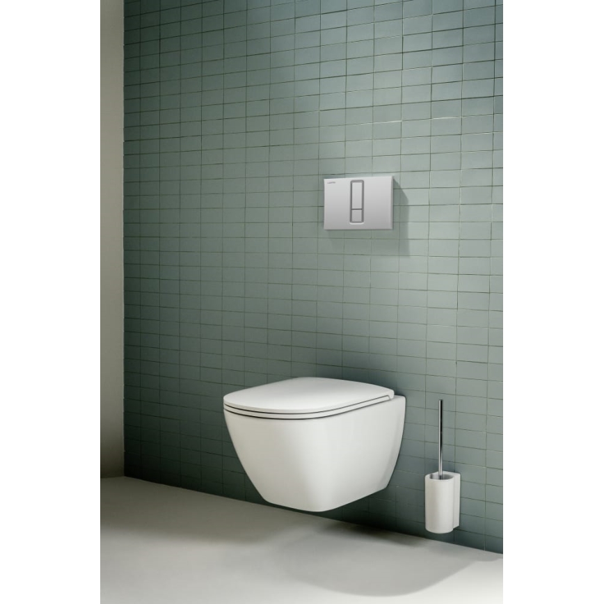 LAUFEN H8660800000001 - Viseća WC šolja LUA keramika/bela + daska za WC prigušiva LUA duroplast/bela
