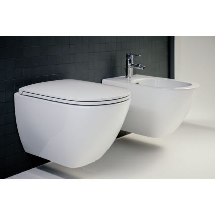 LAUFEN H8660800000001 - Viseća WC šolja LUA keramika/bela + daska za WC prigušiva LUA duroplast/bela