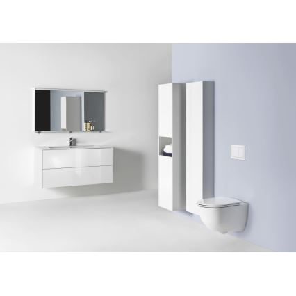 LAUFEN H8669530000001 - Zidna WC šolja PRO keramika/bela + WC daska SoftClose PRO prigušiva, duroplast/bela