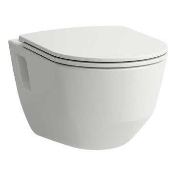 LAUFEN H8669540000001 - Viseća WC šolja PRO keramika/bela + WC daska SoftClose prigušiva PRO duroplast/bela