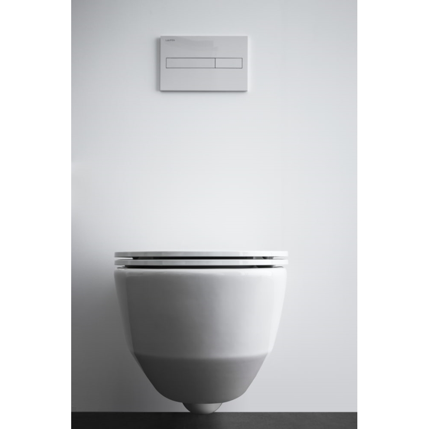 LAUFEN H8669540000001 - Viseća WC šolja PRO keramika/bela + WC daska SoftClose prigušiva PRO duroplast/bela