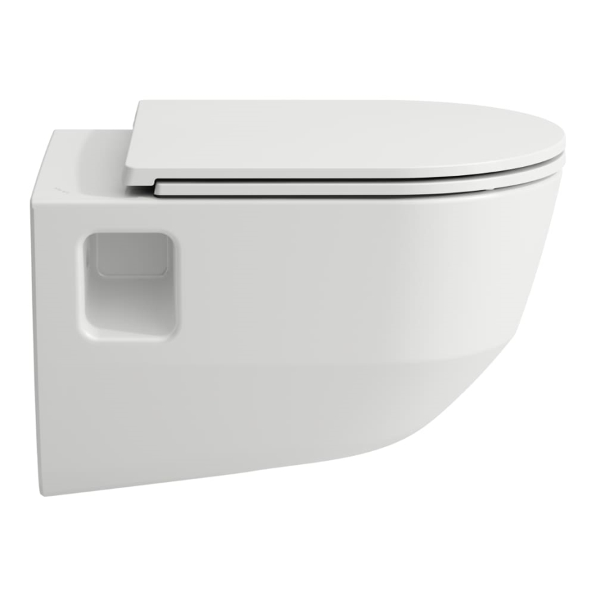LAUFEN H8669540000001 - Viseća WC šolja PRO keramika/bela + WC daska SoftClose prigušiva PRO duroplast/bela