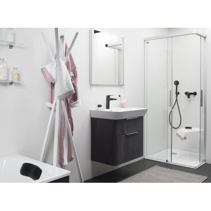 LAUFEN HF500702428000 - Slavina za umivaonik LAURIN 16,2 cm u titanijumsko-mat crnoj boji