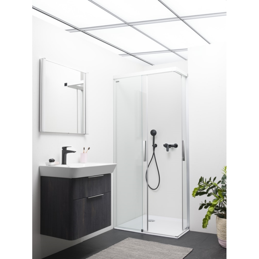 LAUFEN HF500702428000 - Slavina za umivaonik LAURIN 16,2 cm u titanijumsko-mat crnoj boji