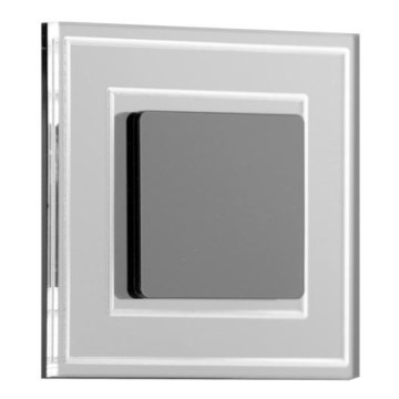 LDST KE-01-CB-BZ8 - LED svetlo za stepenište KELLY 8xLED/1,2W/230V sjajna crna 6500K