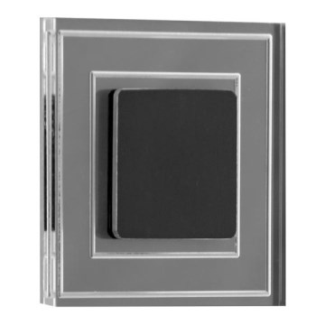 LDST KE-01-SC-BZ8 - LED svetiljka za stepenište KELLY 8xLED/1,2W/230V mat crna 6500K