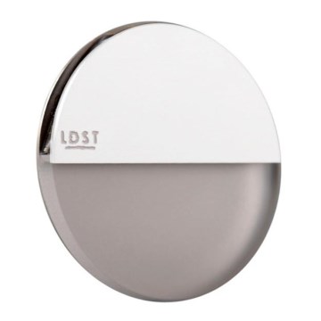LDST RO-01-B-BZ4 - LED svetlo za stepenište ROBIN 4xLED/1,2W/230V bela 6500K