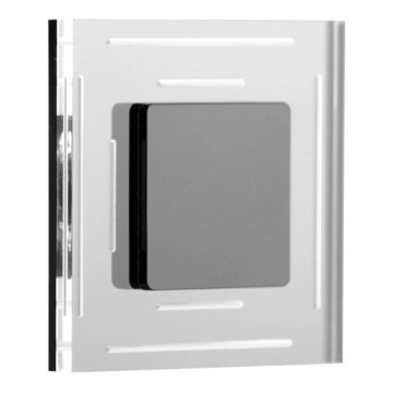 LDST SP-01-CB-BZ8- LED svetiljka za stepenište SPACE 8xLED/1,2W/230V sjajna crna 6500K