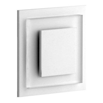 LDST SU-01-B-BZ8 - LED svetiljka za stepenište SUNNY 8xLED/1,2W/230V bela 6500K