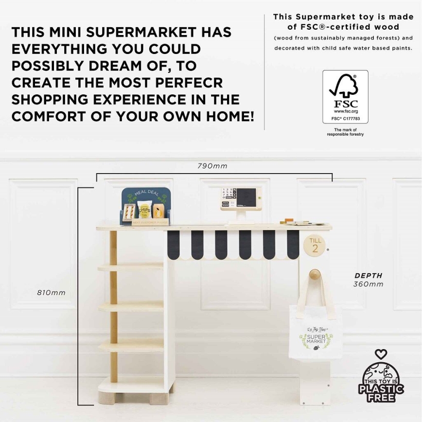 Le Toy Van - Prodajni štand sa blagajnom i priborom