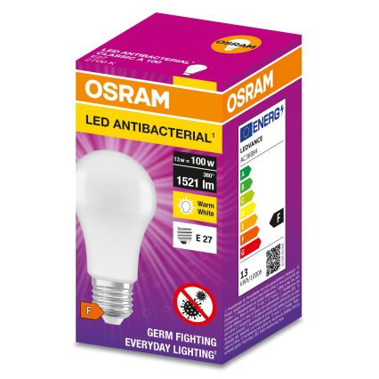 LED antibakterijska sijalica A100 E27/13W/230V 2700K - Osram
