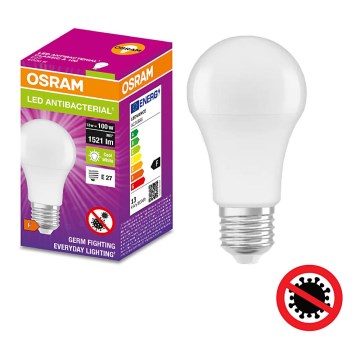 LED antibakterijska sijalica A100 E27/13W/230V 4000K - Osram