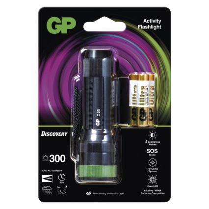 LED baterijska lampa GP DISCOVERY C32 LED/3xAAA