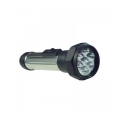 LED baterijska svetiljka LED/0,6W/2xD crna