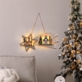 LED božićna dekoracija 10xLED/2xAA kometa