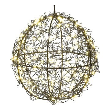 LED božićna dekoracija 200×LED/230V, prečnika 20 cm