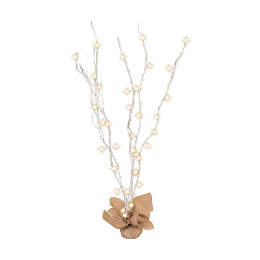 LED božićna dekoracija 40xLED/3xAA bela