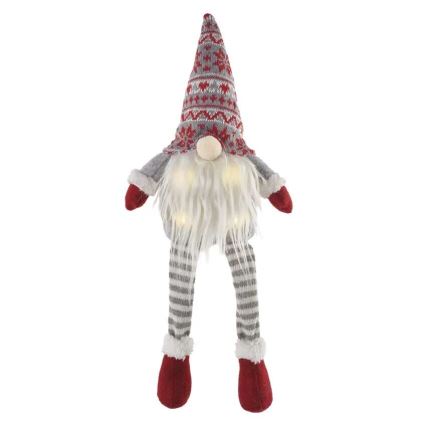 LED božićna dekoracija 4xLED/3xAA patuljak