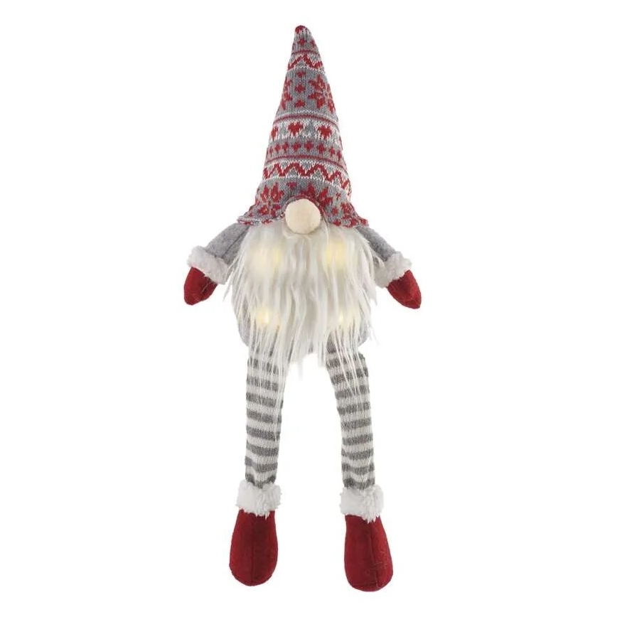 LED božićna dekoracija 4xLED/3xAA patuljak