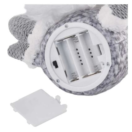 LED Božićna dekoracija 4xLED/3xAA vilenjak