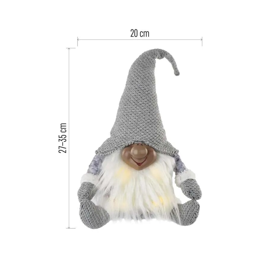 LED Božićna dekoracija 4xLED/3xAA vilenjak