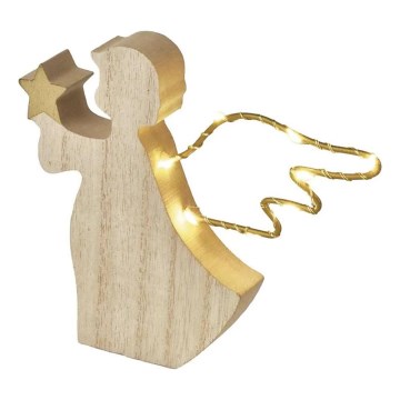 LED božićna dekoracija 8xLED/2xAAA anđeo