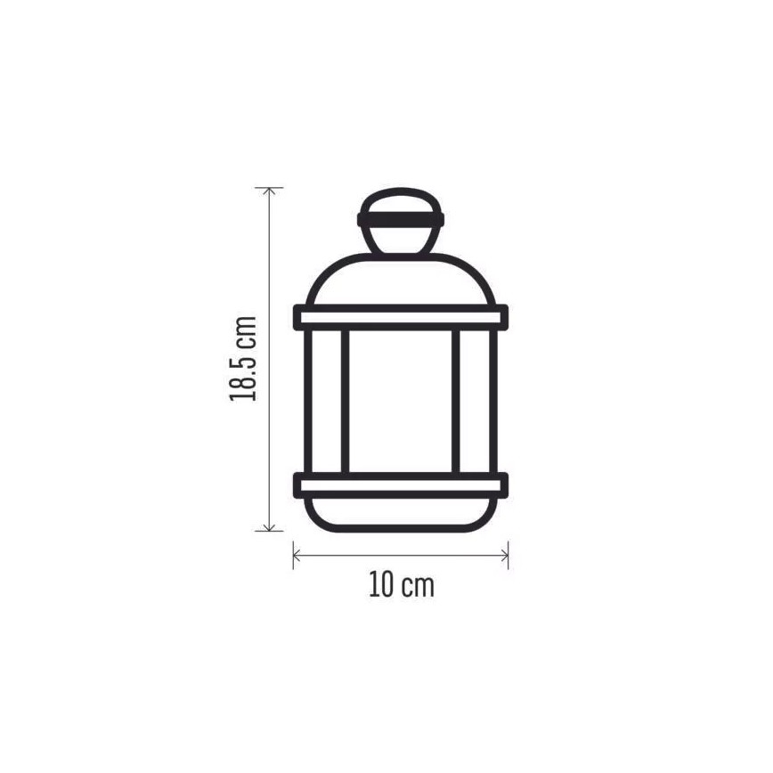 LED božićna dekoracija LED/1xCR2032 topla bela