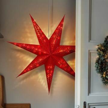 LED božićna dekoracija LED/2xAA 60 cm zvezda