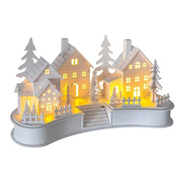 LED božićna dekoracija LED/2xAA selo