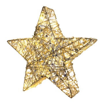 LED Božićna dekoracija LED/2xAA zvezda