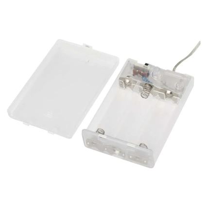 LED božićna girlanda 40xLED/3xAA 1,5 m topla bela