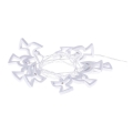 LED Božićna girlanda CHAIN 10xLED/2xAA 1,85m topla bela