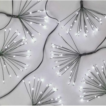 LED božićni lanac 450xLED 8+3 m, hladno bele boje