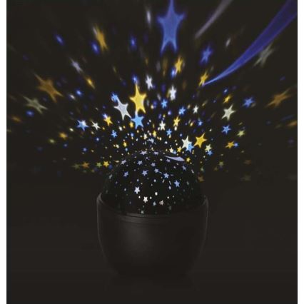 LED Božićni projektor LED/3xAA