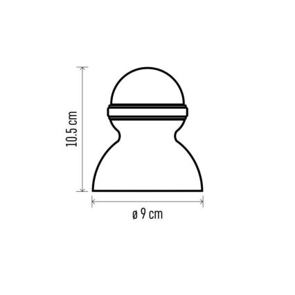 LED božićni projektor LED/3xAAA