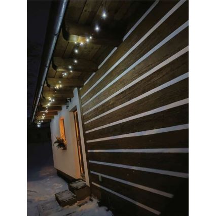 LED božićni spoljašnji niz 80xLED/13m IP44 hladno bela
