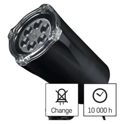 LED božićni spoljašnji projektor LED/3,6W/230V IP44 hladna bela