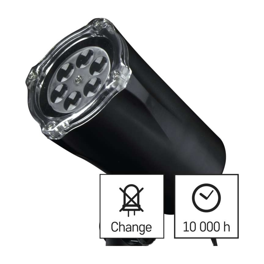 LED božićni spoljašnji projektor LED/3,6W/230V IP44 hladna bela
