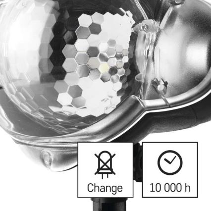 LED božićni spoljašnji projektor LED/4W/230V IP44 bela