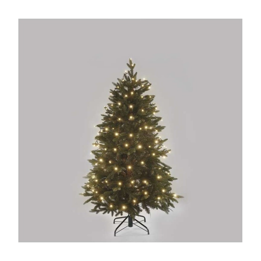 LED božićni spoljni lanac 120xLED/3xAA 8,9m IP44 topla bela