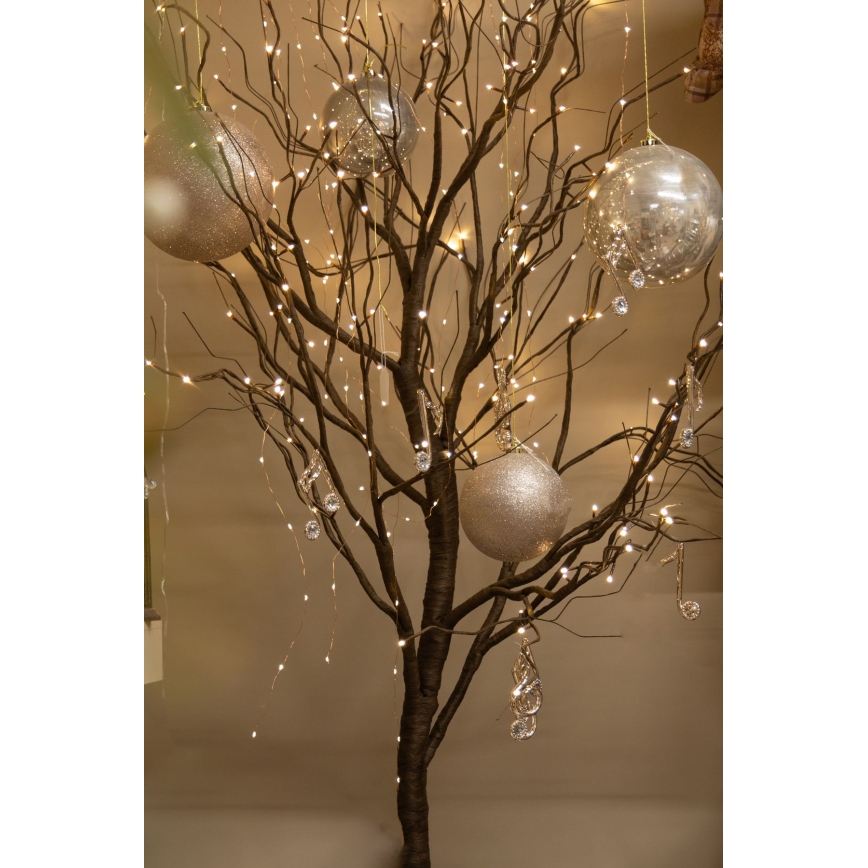 LED Božićno dekorativno veštačko drvo TREE 176xLED/230V 2,5 m